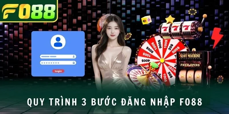 Quy trình 3 bước đăng nhập FO88