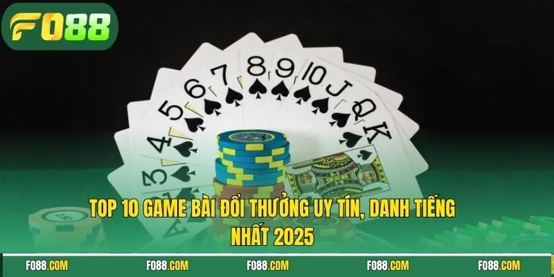 top 10 game bài đổi thưởng uy tín